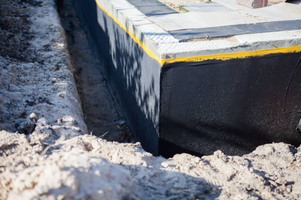 Residential Waterproofing installation at a Chester, SC home by SJ Waterproofing Pros